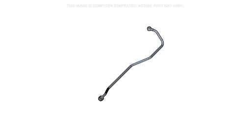 87546195 - OEM RIGHT-HAND AXLE COOLER TUBE 0.625" OD - CASE CONSTRUCTION