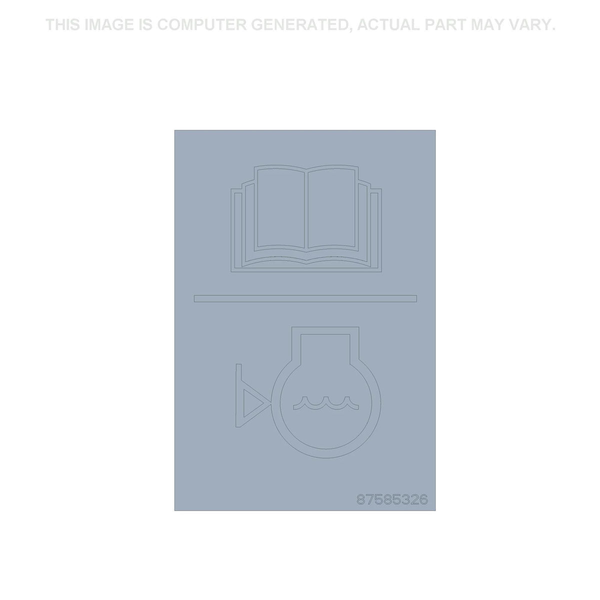 87585326 - OEM DECAL - CASE CONSTRUCTION