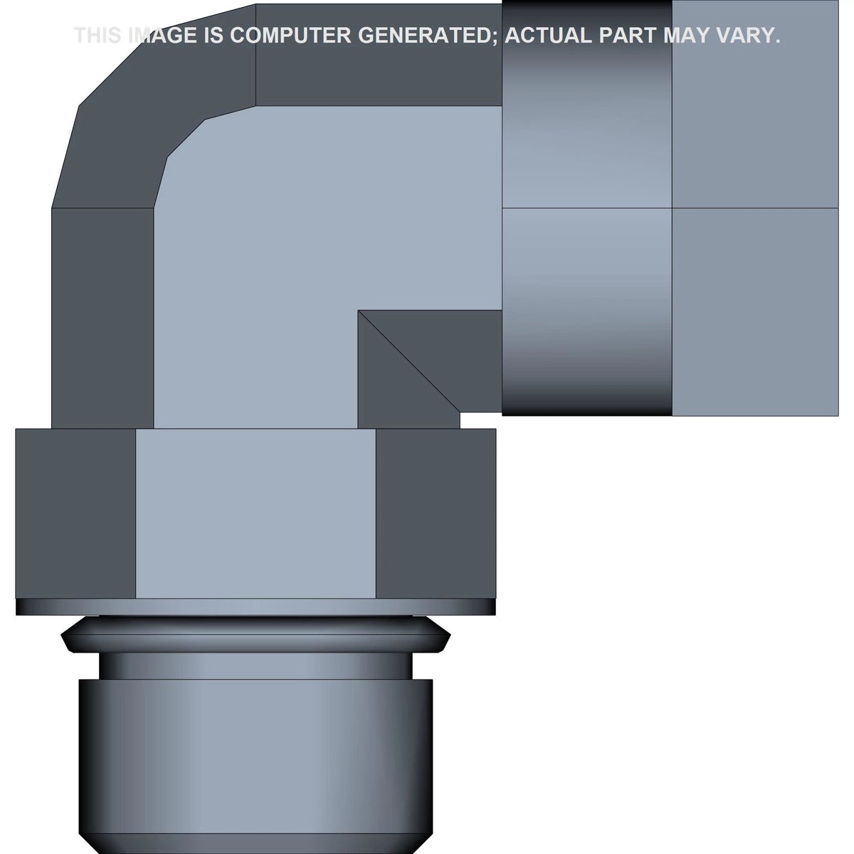 87612750 - OEM 90 DEGREE ELBOW - CASE CONSTRUCTION