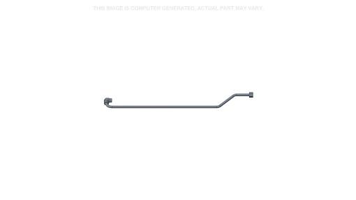 87616860 - OEM HYDRAULIC LIFT TUBE RIGID 14 MM ID X 16 MM OD - CASE CONSTRUCTION