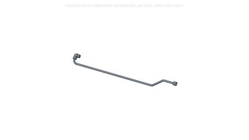 87616860 - OEM HYDRAULIC LIFT TUBE RIGID 14 MM ID X 16 MM OD - CASE CONSTRUCTION