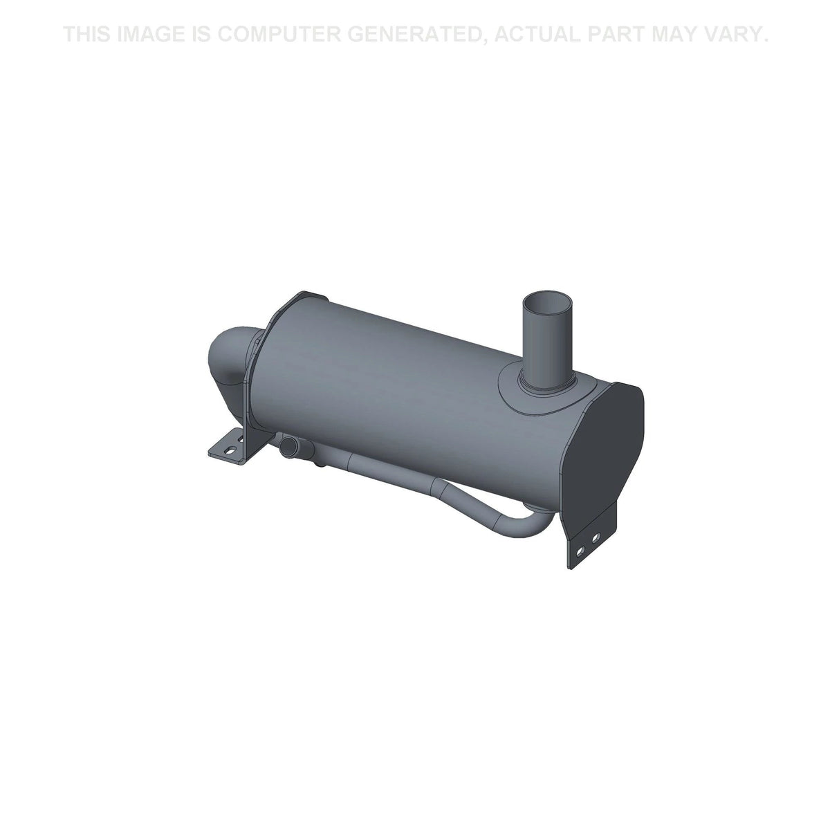 87617576 - OEM MUFFLER - CASE CONSTRUCTION