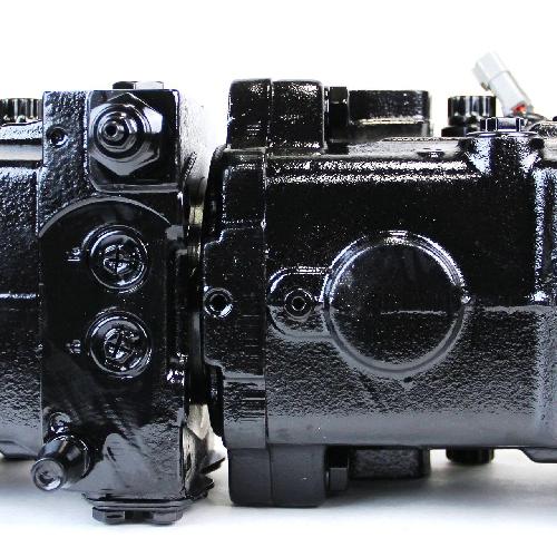87627042R - OEM REMANUFACTURED 56CC HYDROSTATIC TANDEM PUMP - CASE CONSTRUCTION