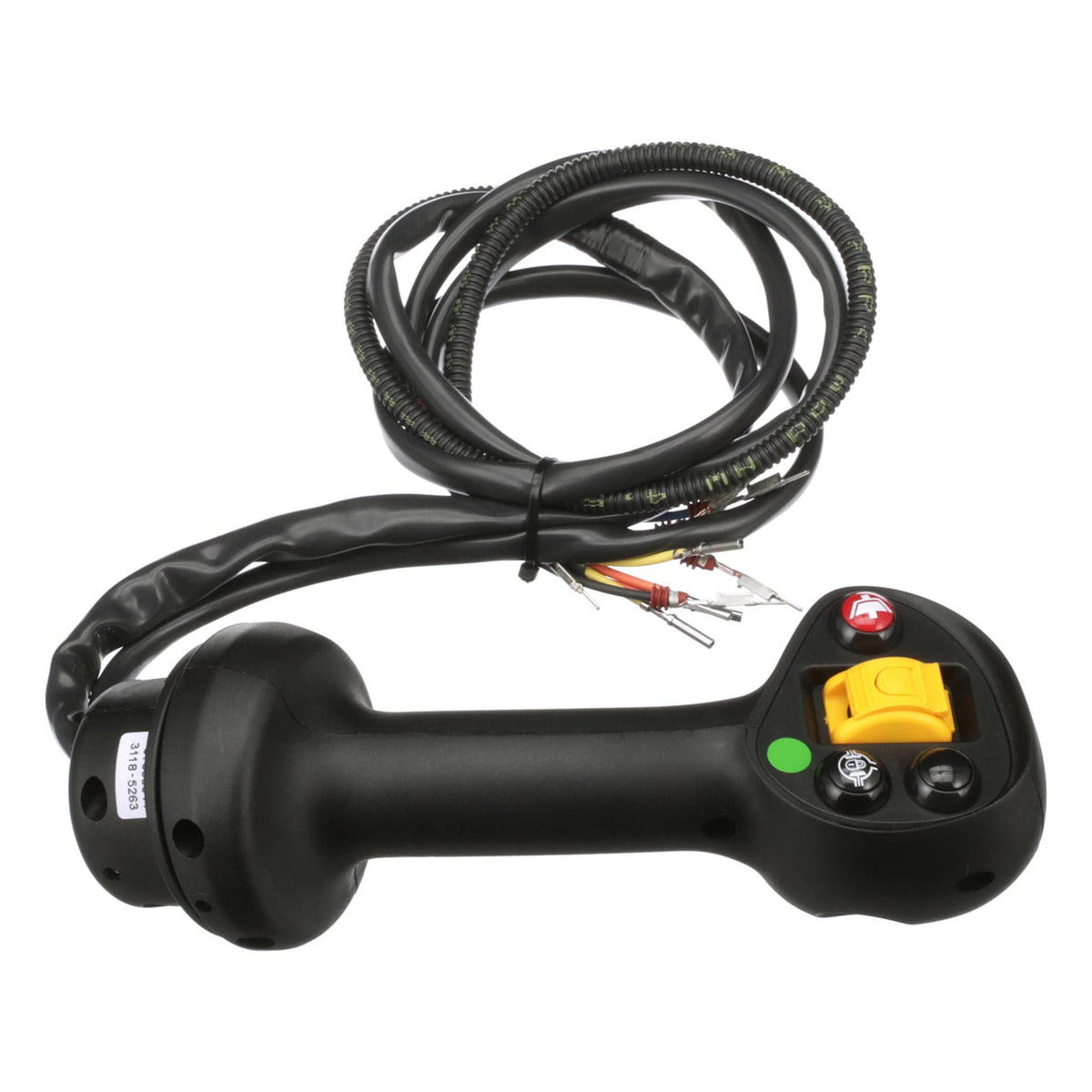 87638044 - OEM 4-BUTTON LOADER CONTROL HANDLE - CASE CONSTRUCTION