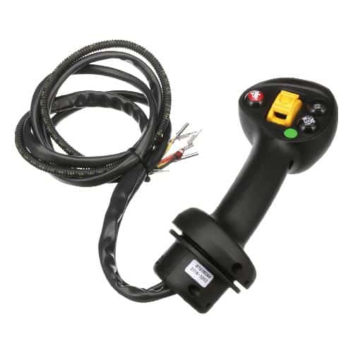 87638044 - OEM 4-BUTTON LOADER CONTROL HANDLE - CASE CONSTRUCTION
