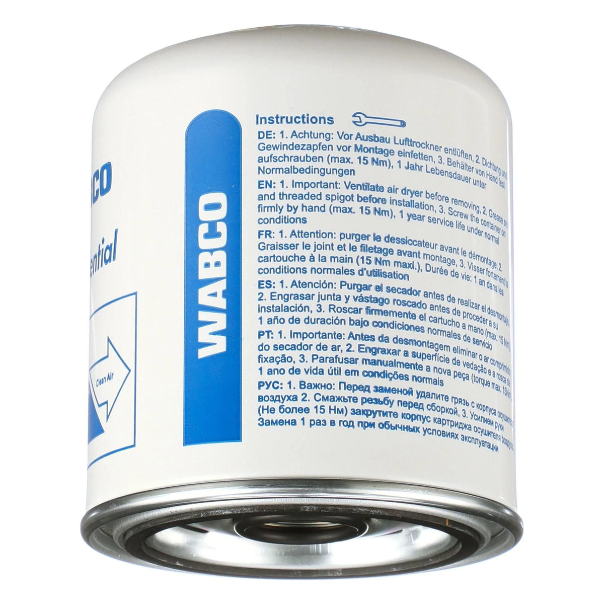 87638772 - OEM AIR DRYER CARTRIDGE 140MM OD X 164MM L - CASE CONSTRUCTION