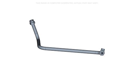 87638995 - OEM LIFT CYLINDER ROD TUBE LEFT-HAND 1.25" OD - CASE CONSTRUCTION