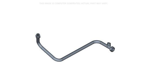 87638995 - OEM LIFT CYLINDER ROD TUBE LEFT-HAND 1.25" OD - CASE CONSTRUCTION