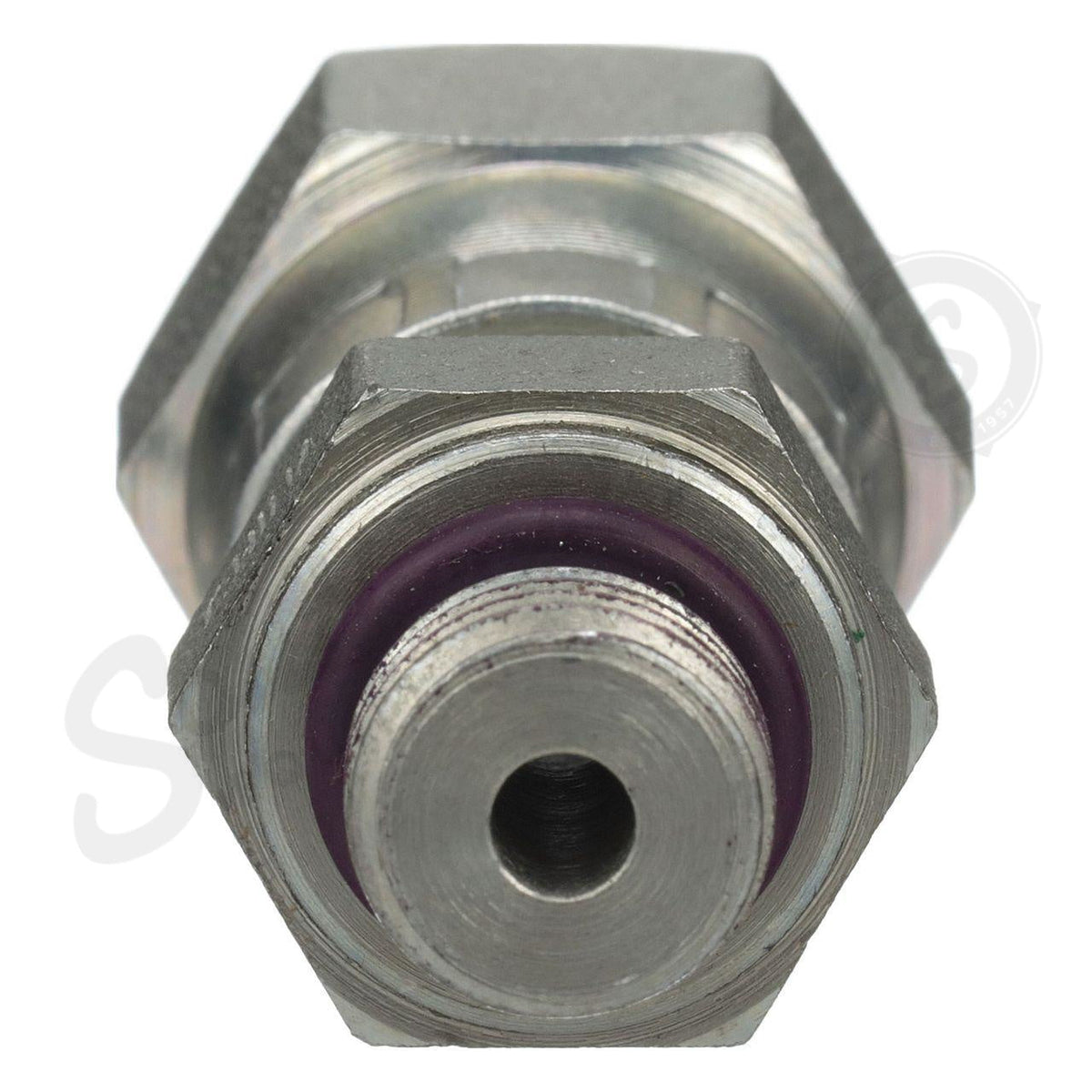 87643580 - OEM HYDRAULIC SWIVEL CONNECTOR M12 X 1.5 ORB - CASE CONSTRUCTION