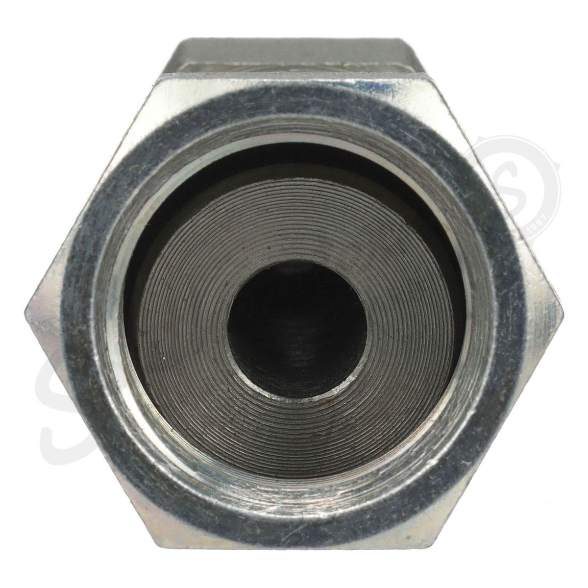 87643580 - OEM HYDRAULIC SWIVEL CONNECTOR M12 X 1.5 ORB - CASE CONSTRUCTION