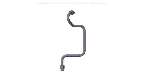 87659250 - OEM OIL COOLER BYPASS TUBE 19.05 MM OD X 459.6 MM L - CASE CONSTRUCTION