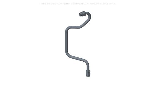 87659250 - OEM OIL COOLER BYPASS TUBE 19.05 MM OD X 459.6 MM L - CASE CONSTRUCTION