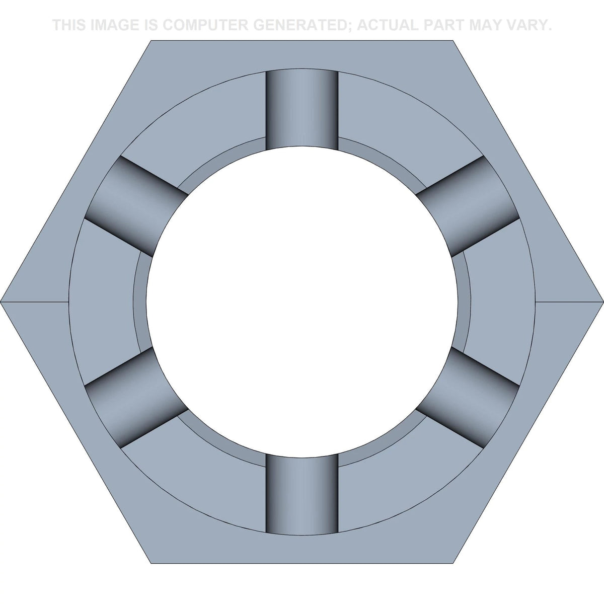 87668014 - OEM SLOTTED NUT - CASE CONSTRUCTION
