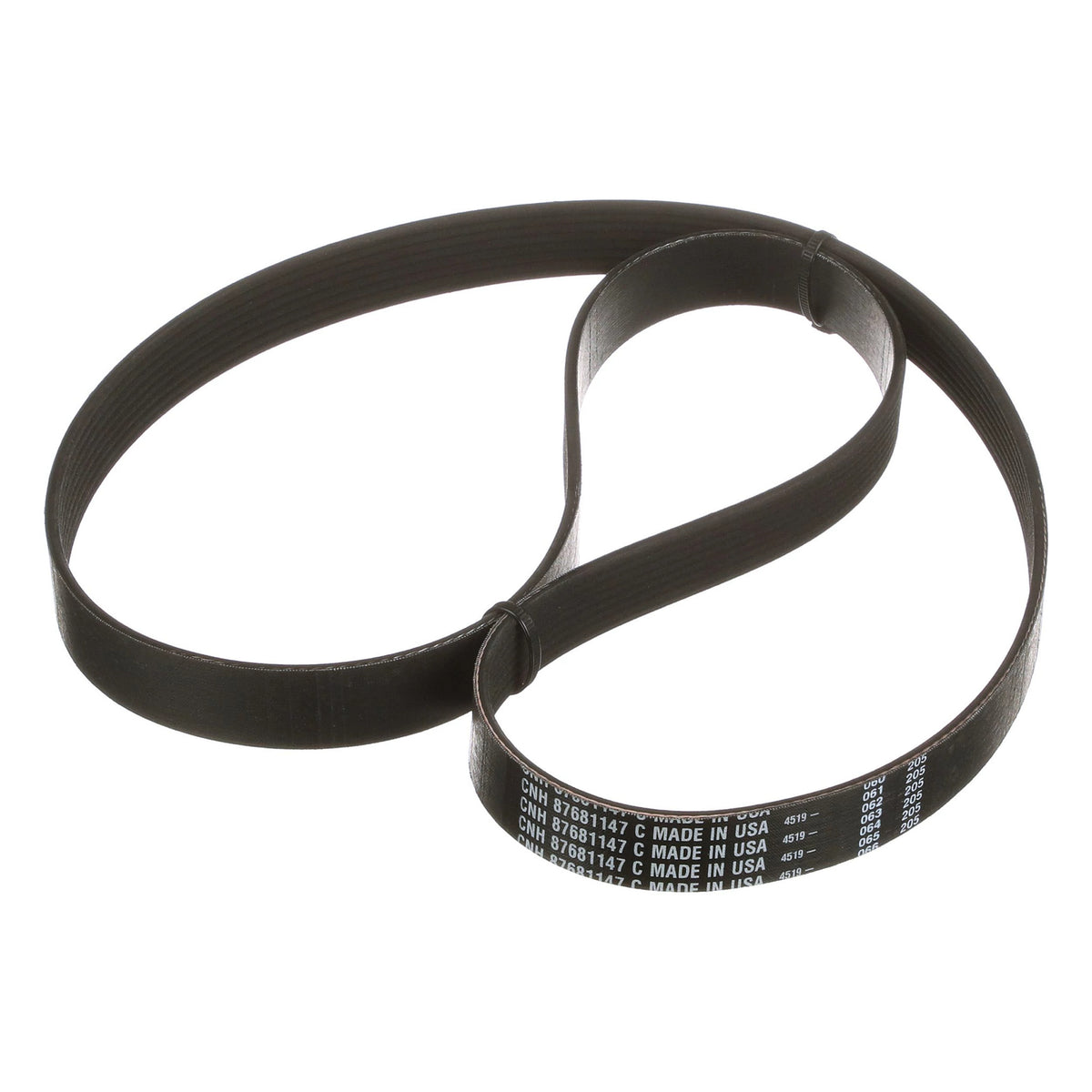 87681147 - OEM V-RIBBED BELT - CASE CONSTRUCTION