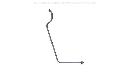 87698534 - OEM HYDRAULIC SYSTEM TUBE 15 MM OD X 626 MM L - CASE CONSTRUCTION