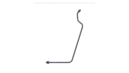 87698534 - OEM HYDRAULIC SYSTEM TUBE 15 MM OD X 626 MM L - CASE CONSTRUCTION