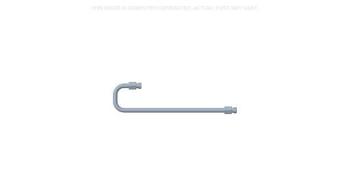 87711363 - OEM LOADER LIFT TUBE 12.7 MM OD X 349 MM L - CASE CONSTRUCTION