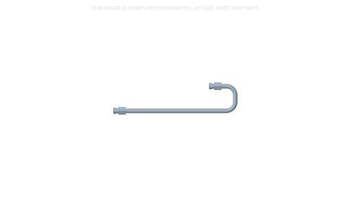 87711363 - OEM LOADER LIFT TUBE 12.7 MM OD X 349 MM L - CASE CONSTRUCTION