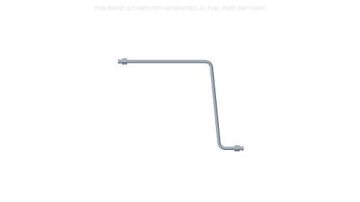 87714068 - OEM LOADER LIFT RAISE TUBE 12.7 MM OD X 504.4 MM L - CASE CONSTRUCTION