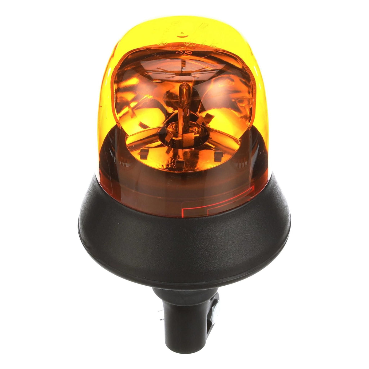 87723255 - OEM FLEXIBLE BASE ROTATING BEACON 12V - 55W 149MM OD X 263MM H - CASE CONSTRUCTION