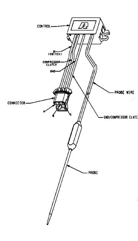 87723920 - OEM THERMOSTAT - CASE CONSTRUCTION