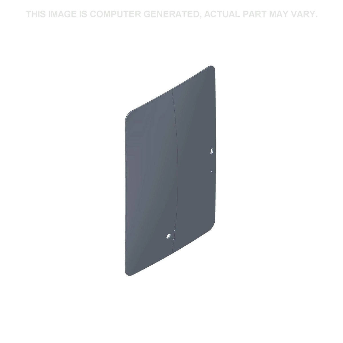 87727204 - OEM DOOR GLASS FRONT CURVED - CASE CONSTRUCTION