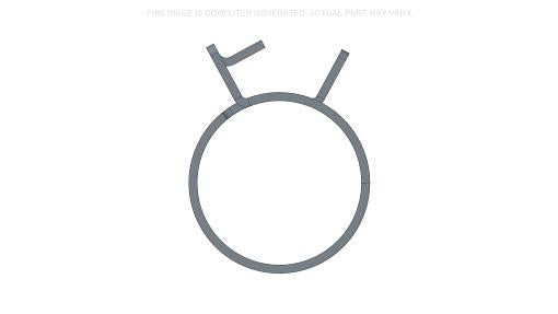 87742351 - OEM HOSE CLAMP - CASE CONSTRUCTION