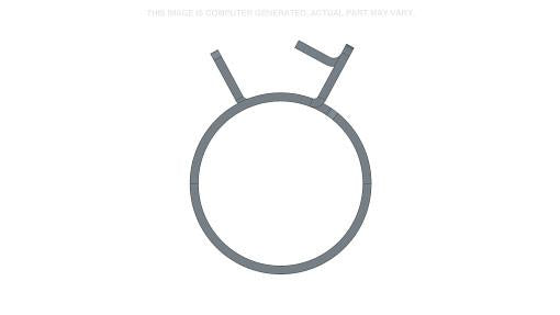 87742351 - OEM HOSE CLAMP - CASE CONSTRUCTION