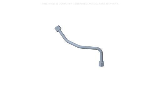 87802678 - OEM TRAILER BRAKE TUBE 12 MM OD X 189 MM L - CASE CONSTRUCTION