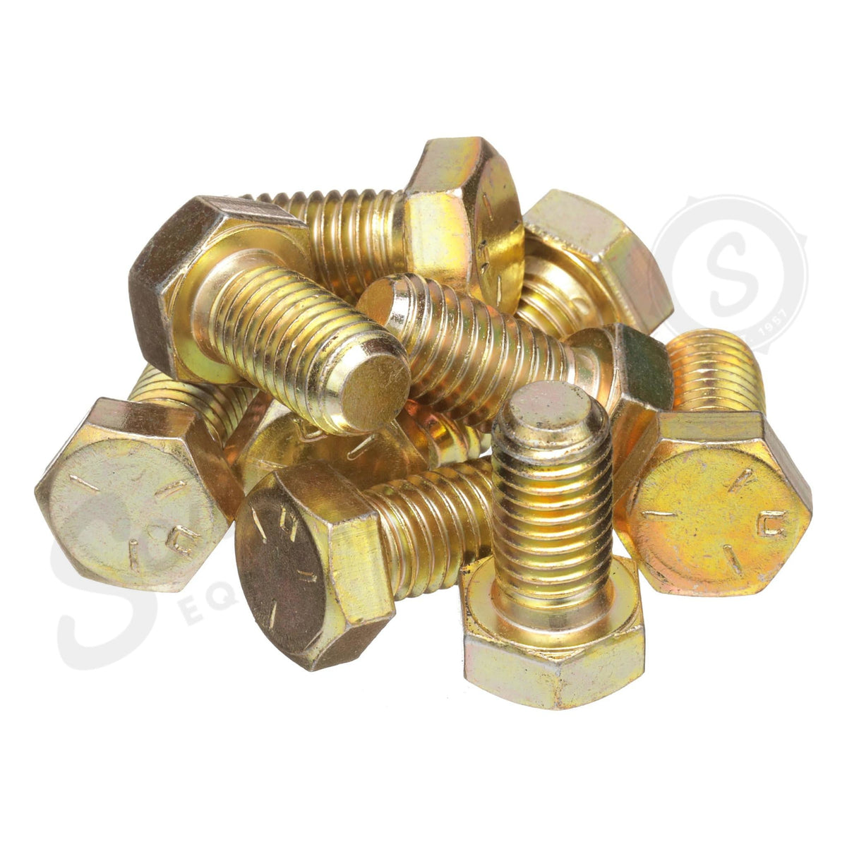 87909 - OEM HEX CAPSCREW GRADE 5 CL 8.8 FULL THREAD 1/2IN-13 X 1IN - CASE CONSTRUCTION