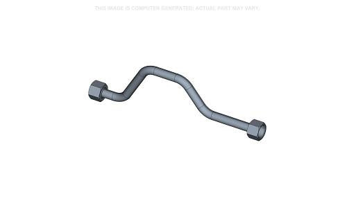 90369464 - OEM LEFT-HAND LIFT CYLINDER TUBE - CASE CONSTRUCTION