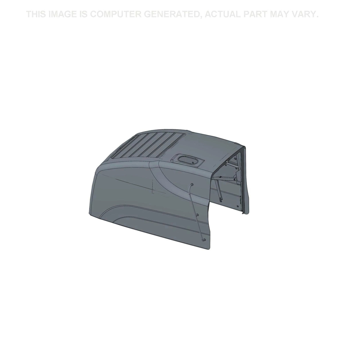 90411586 - OEM HOOD - CASE CONSTRUCTION