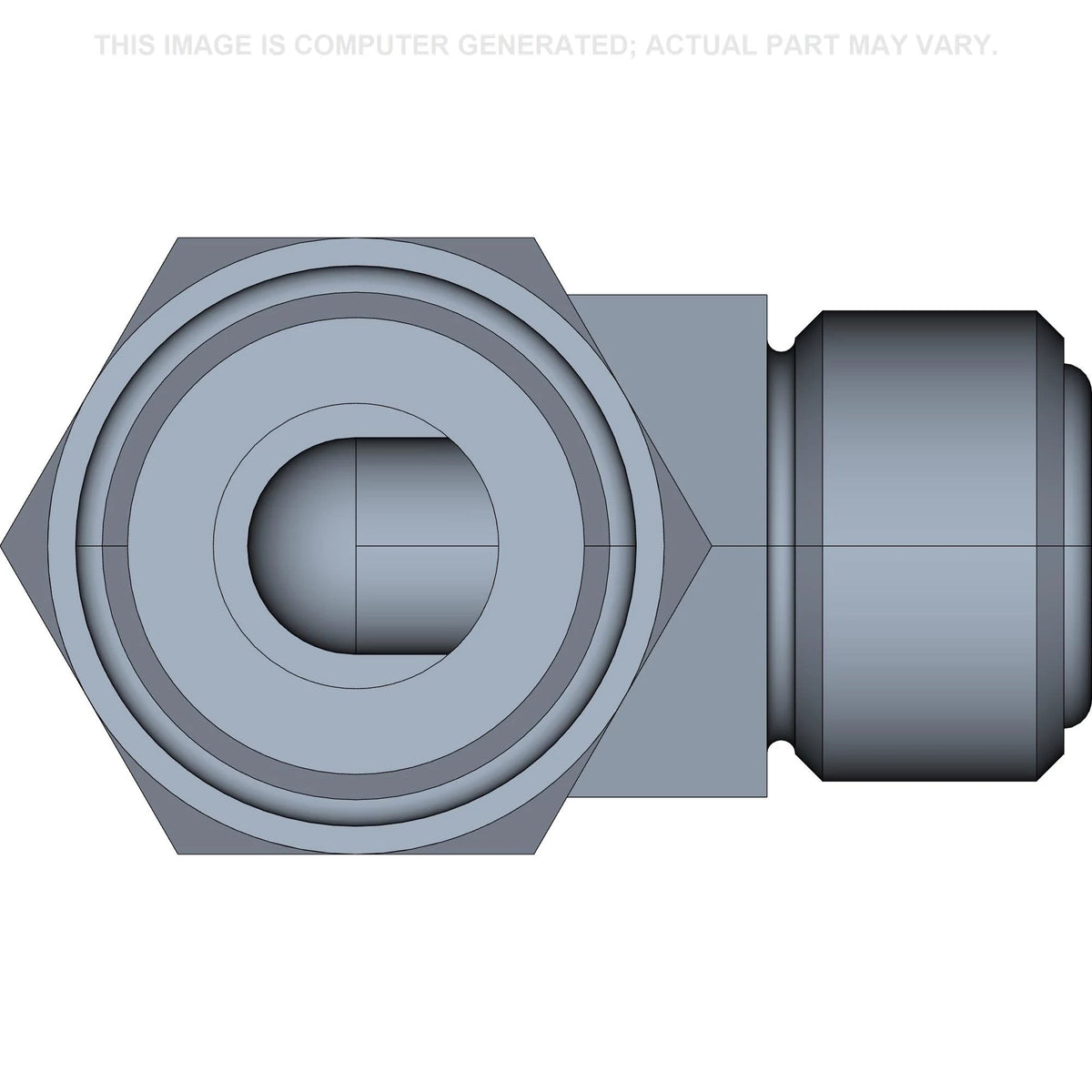 90429458 - OEM 90 DEGREE ELBOW - CASE CONSTRUCTION