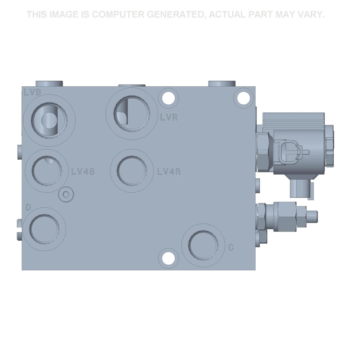 90484605 - OEM HYDRAULIC VALVE - CASE CONSTRUCTION