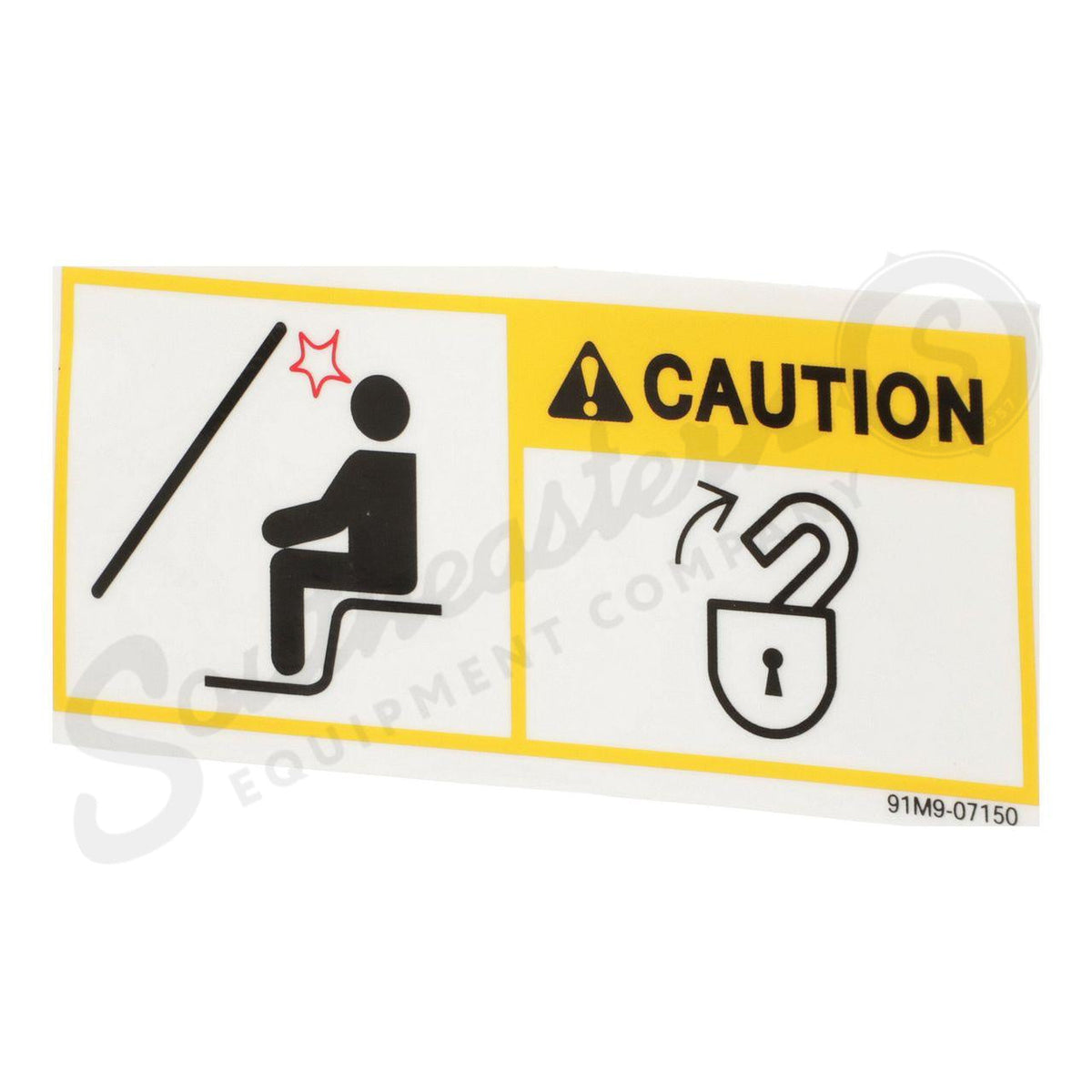 91M9-07150 - OEM DECAL - CASE CONSTRUCTION