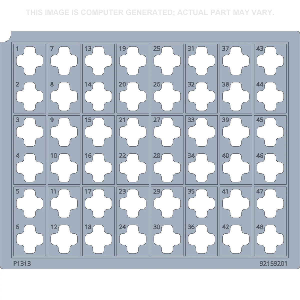 92159201 - OEM LABEL - CASE CONSTRUCTION