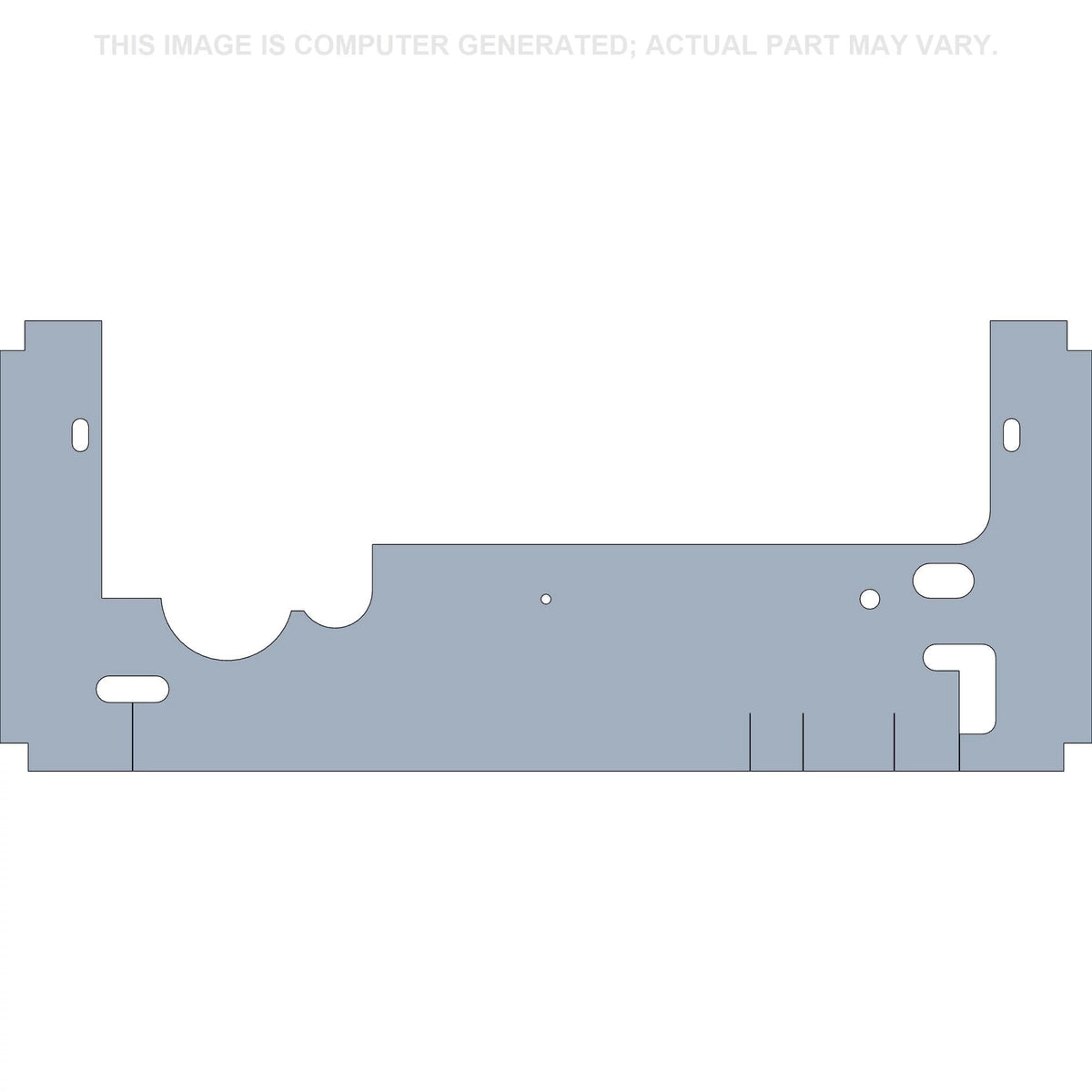 92261190 - OEM RUBBER STRIP - CASE CONSTRUCTION