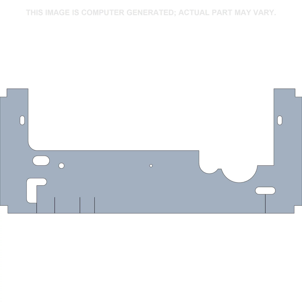 92261190 - OEM RUBBER STRIP - CASE CONSTRUCTION