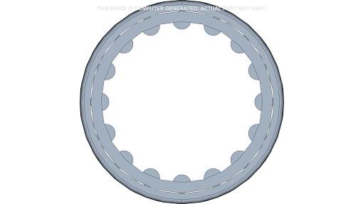 93501C91 - OEM BEARING, NEEDLE - CASE CONSTRUCTION
