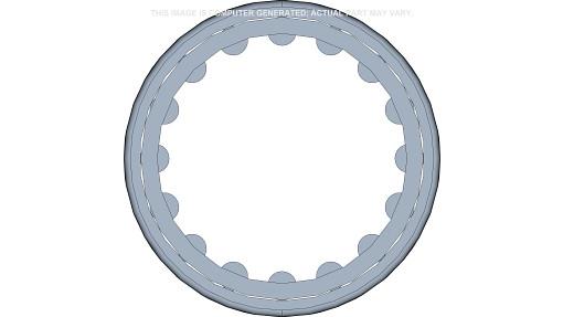 93501C91 - OEM BEARING, NEEDLE - CASE CONSTRUCTION