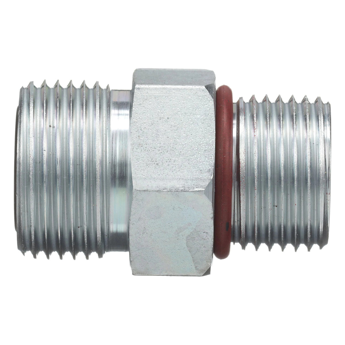 9621483 - OEM HYDRAULIC CONNECTOR FITTING 1IN-14 ORFS X 7/8IN-14 ORB - CASE CONSTRUCTION