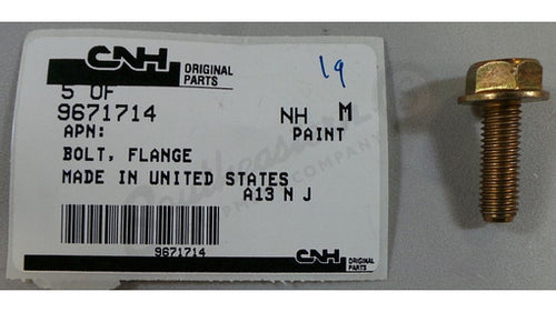 9671714 - OEM BOLT FLANGE SCREW CAP - CASE CONSTRUCTION