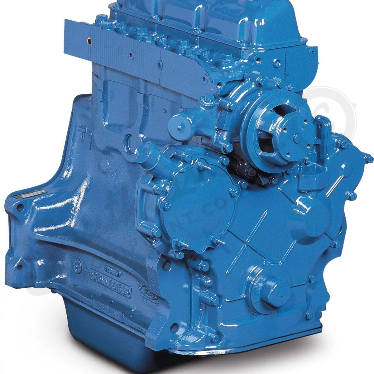 9673710DS - OEM REMANUFACTURED ENGINE LONG BLOCK - CASE CONSTRUCTION