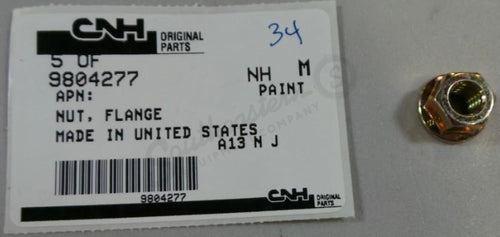 9804277 - OEM NUT FLANGE FL M8 CL8 - CASE CONSTRUCTION