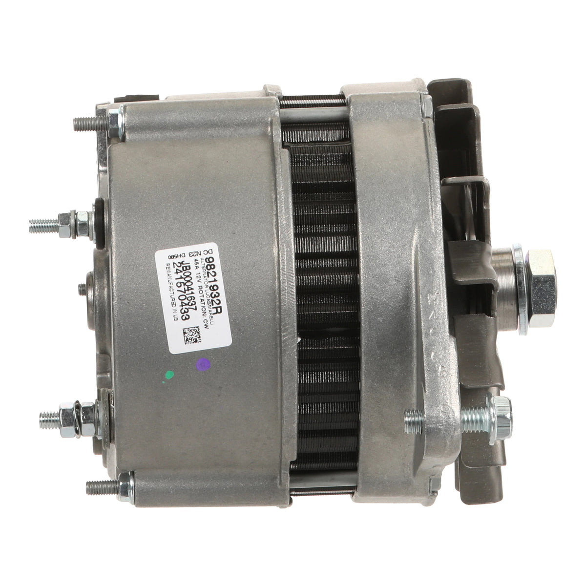9821932R - OEM REMANUFACTURED ALTERNATOR - CASE CONSTRUCTION