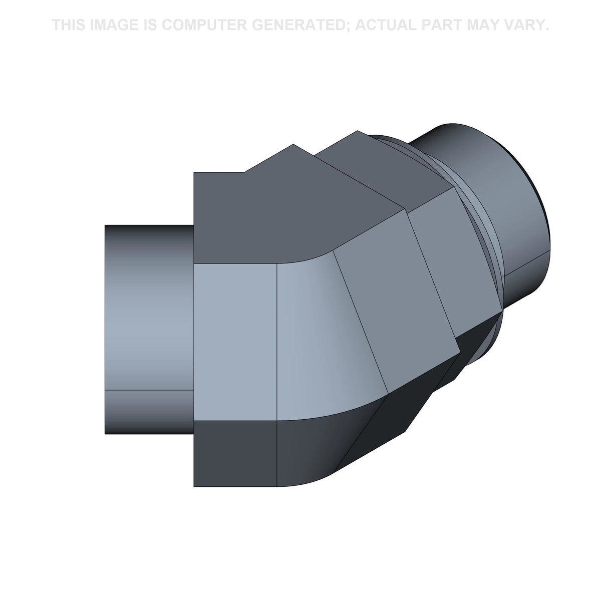 9846885 - OEM 45 DEGREE ELBOW - CASE CONSTRUCTION