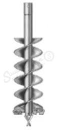 9863607 - OEM AUGER HDF STYLE 2 9/16IN ROUND COUPLER OPTION 9IN X 4IN - CASE CONSTRUCTION