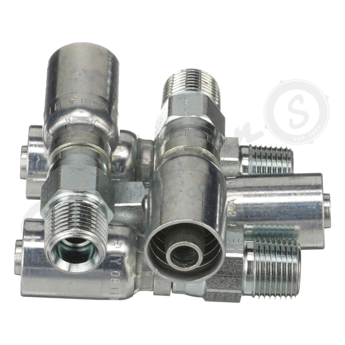 997920R1 - OEM HYDRAULIC FITTING MALE NPTF SWIVEL STRAIGHT - CASE CONSTRUCTION