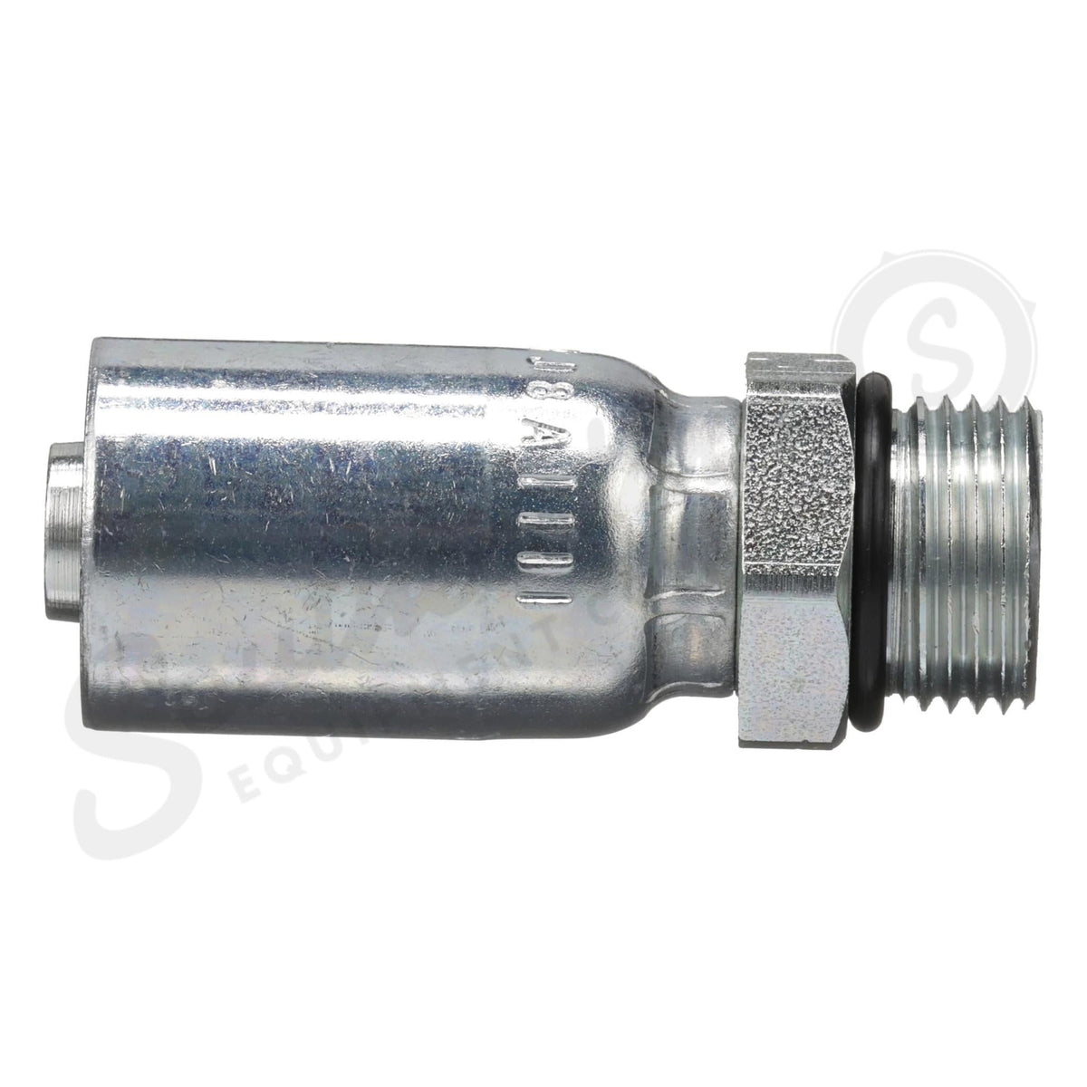 997974R1 - OEM HYDRAULIC FITTING MALE SAE STRAIGHT O-RING - CASE CONSTRUCTION