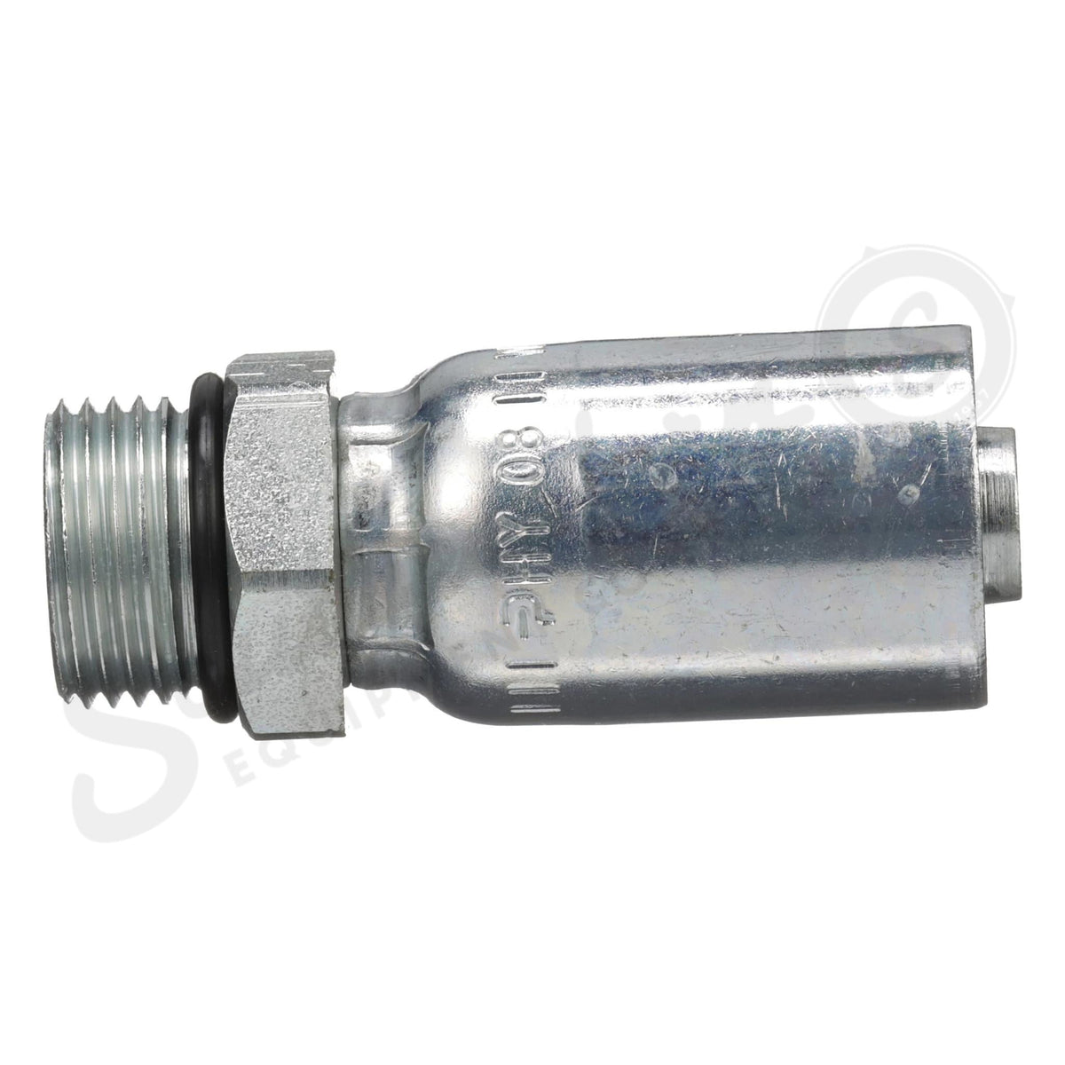 997974R1 - OEM HYDRAULIC FITTING MALE SAE STRAIGHT O-RING - CASE CONSTRUCTION